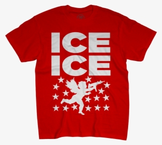 Ice Ice Cupid Red T-shirt - Best Red Hot Chili Peppers T Shirt #7781892
