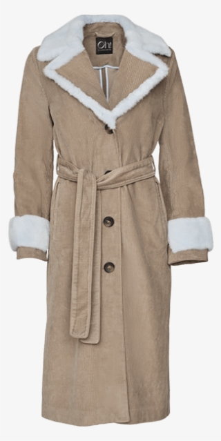 Wes Corduroy Trench Coat - Overcoat #7782314
