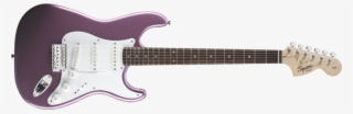 Fender Squier Affinity Stratocaster Rw Electric Guitar - Purple Fender Electric Guitar #7782573