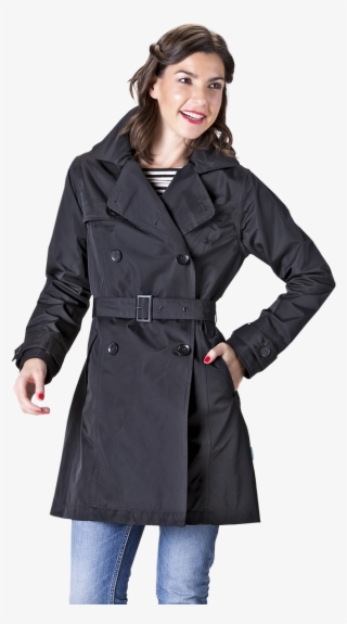 Exclusive Trench Coat Broadway Black - Overcoat #7783308