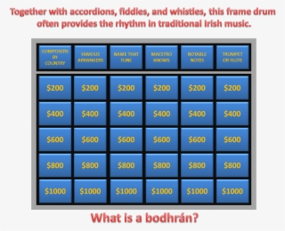 Look For Another Mmb Jeopardy Clue To Be Posted In - Numbers #7783542