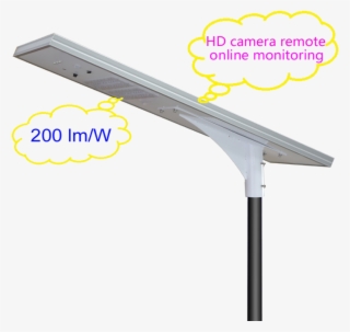 Camera Monitoring Integrated Solar Led Street Light - Grind Rail #7783929