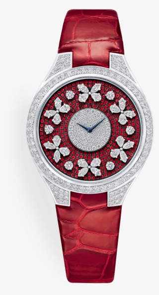 A Graff Ladies' Disco Butterfly Diamond On Ruby Watch - Encoder Design #7784323