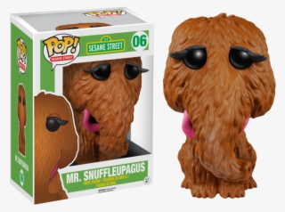 snuffleupagus funko pop flocked