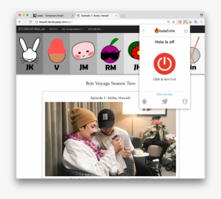 Bts Emojis 😆✌ On Twitter - Bon Voyage 2 Bts #7785629