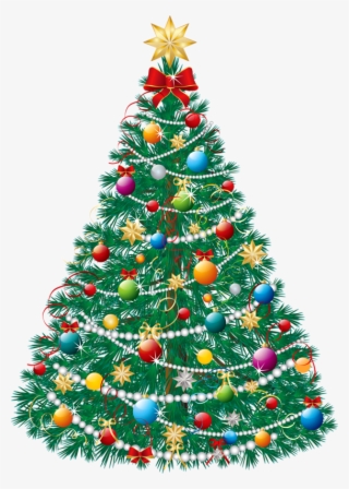 Christmas Lights Png - Beautiful Christmas Tree #7786283