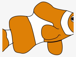 Goldfish Clipart Nemo Fish - Cartoon Clownfish Png #7786338