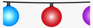 Christmas Lights Clipart Clear Background - Circle #7786821
