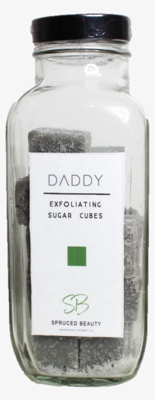 Daddy Exfoliating Sugar Cubes - Glass Bottle #7787361