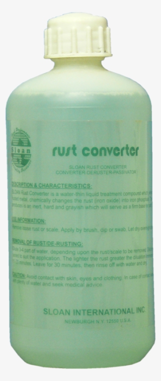 Rust Converter Converts Rust On Any Thing Made Of Ferrous - Plastic Bottle #7788506
