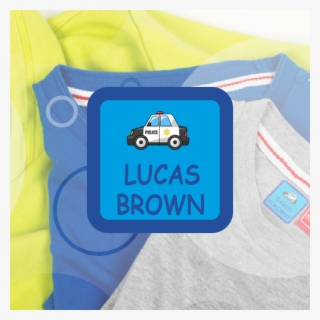 Squared Iron-on Label Backround - Re A Good Man Charlie #7788907