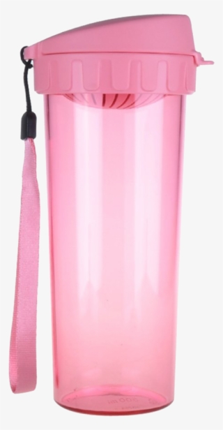 Rope Tupperware Plastic Water Bottle Brands Cups Clipart - Pink Water Bottle Png #7789505