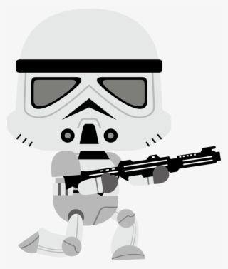 Clipart Transparent Download Guns Star Wars Frames - Star Wars Stormtrooper Clipart #7789739