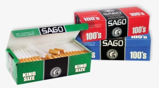 Click To Enlarge Image Sago Kings100s Box Display - Sago Cigarettes #7790447