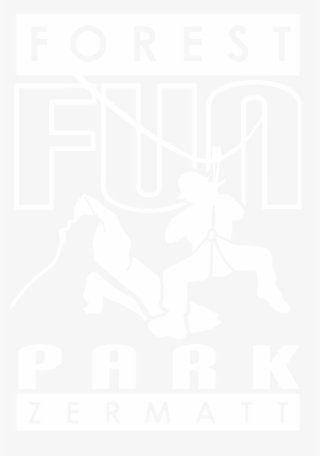 Forest Fun Park Logo White - Poster #7790448