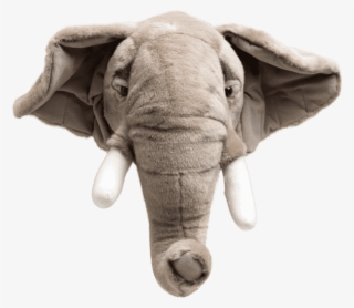 Cabeça De Elefante Pelucia #7790999
