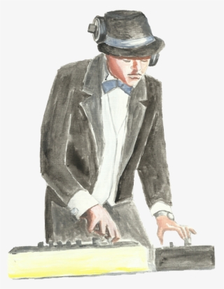 Vintage Wedding Dj - Painting #7791089
