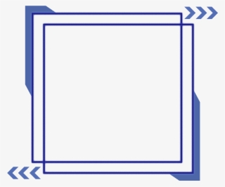 Light Blue Glowing Square Textured Border Png And Psd - Portable Network Graphics #7792514