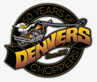 Denver's Choppers 50th Anniversary - Denvers Choppers Logo #7792886