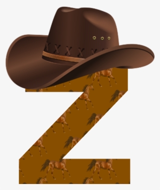 Cowboy Alphabet - Cowboy Hat #7793595