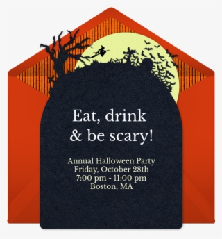 Moon Silhouette Online Invitation - Bats #7793782 Moon Silhouette Online Invitation - Bats #7793782