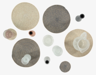 Using Mats Underneath Gives These Clear Glass Products - Circle #7794046