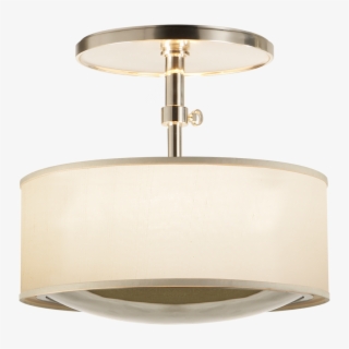 Reflection Semi-flush Hanging Shade In Soft Silv - Ceiling #7794176