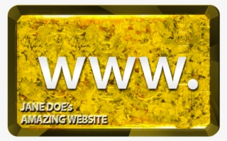 Gold Rectangle Png #7794373