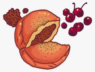 Hailing From Russia, Piroshky Are Totally Leavened - Piroshki Clipart #7794677