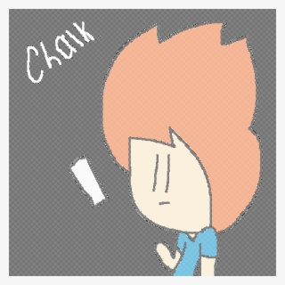 I Tried To Draw With Chalk In Real Life Today - Illustration #7795043