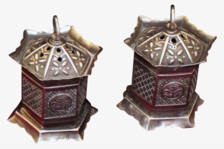 Sterling Salt And Pepper Shakers Figural Vintage - Scale Model #7795741