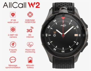 Allcall W2 Ip68 Android Smartwatch - Allcall W2 #7795959