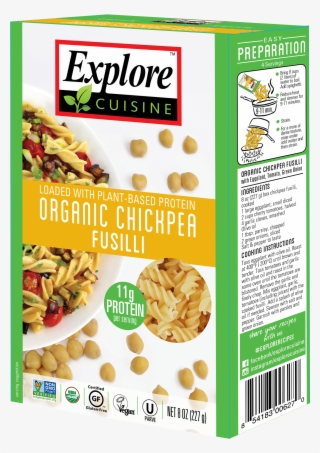 More Views - Explore Cuisine Chickpea Pasta #7796439