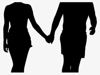 People Silhouette Clipart Couple - Husband Wife Quotes In Hindi #7798821