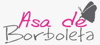 Cropped Asa De Borboleta Logo6 - Calligraphy #7798954