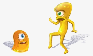 That Tall, Yellow Guy Was Learning How To Fly A Spaceship - Cartoon #7799400