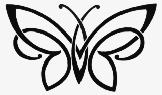 Butterfly Pencil Sketch Drawing Free Png Hq Clipart - Simple Butterfly Pencil Drawing #7799619