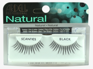 Pestañas Postizas Scanties Black, - Ardell 116 Natural Lashes #7799963