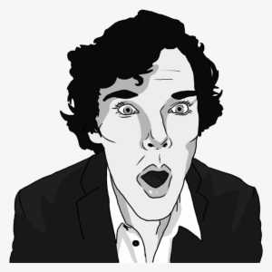 You Can Use All These Vectors Or Pngs To Make Your - Sherlock Face Png #780782