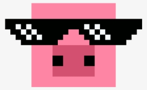 Thug Life Pig - Thug Life Glasses Psd #781074