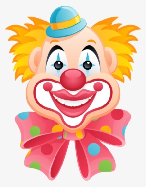 Clown Clipart Smile - Happy Clown Faces Clip Art #781096