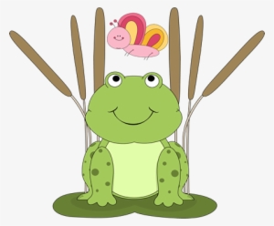 Pond Transparent Lily Pad Clipart - Cute Frogs Clip Art #781112