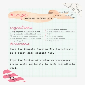 Simply Pack The Dry Ingredients In A Mason Jar And #781372