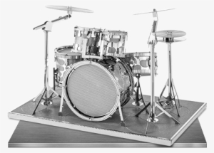 Picture Of Drum Set - Metal Earth Drum Set #781398