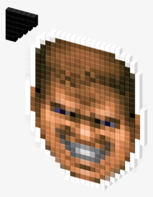 View Cursor On T-shirt - Doomguy #781558