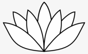 Best Photos Of Medium Lily Pad Outline - Lotus Flower Drawing Simple #781561