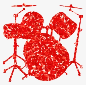 Free - Drum Set Clipart Png #781721