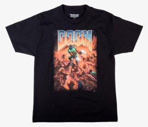 Doom Graphic Tee - T-shirt - Free Transparent PNG Download - PNGkey