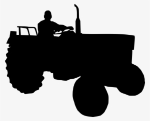 Tire Transparent Silhouette - Tractor Silhouette Png #782109