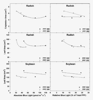 Effect Of Absolute And Relative Blue Light On Cotyledon - Diagram #782595